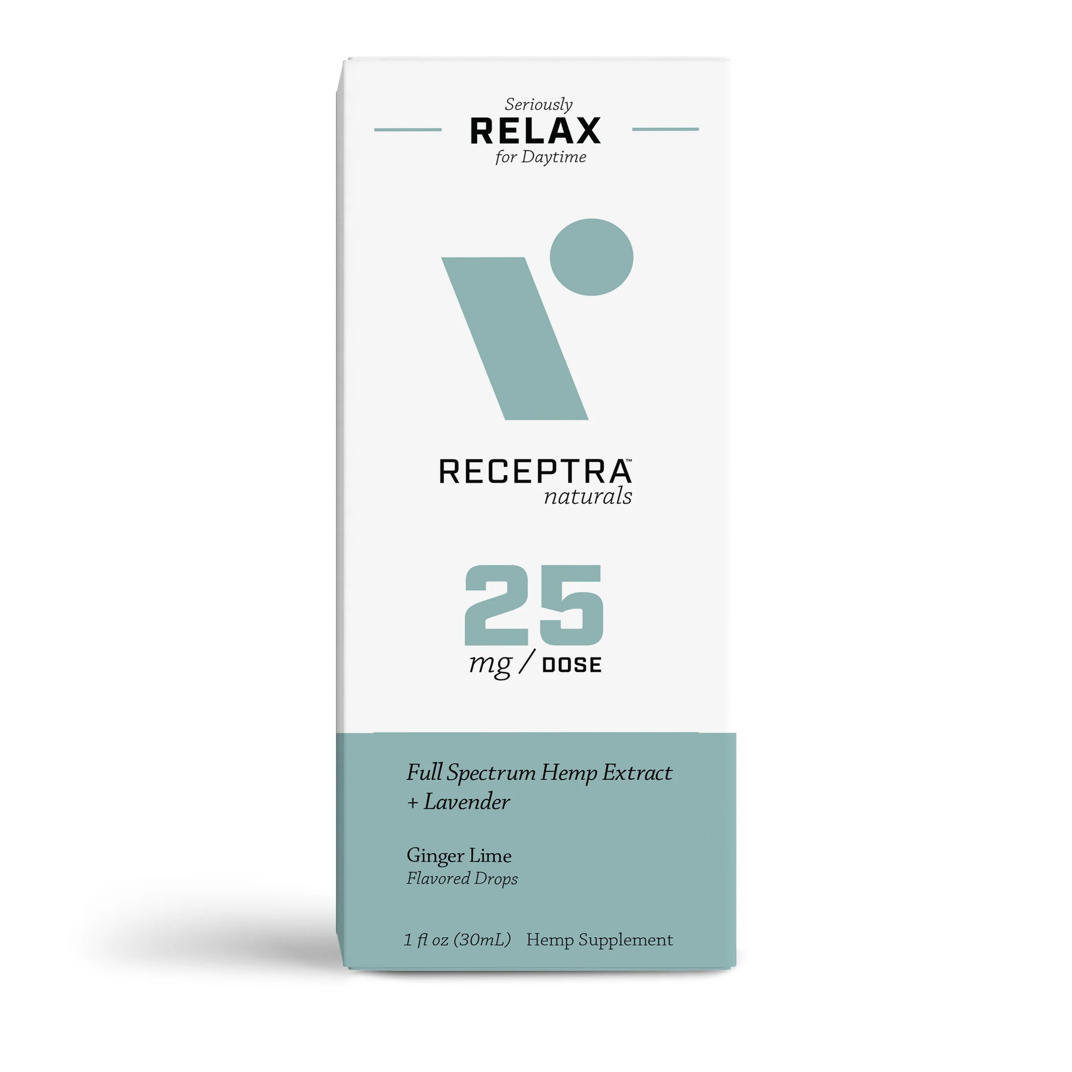 Relax CBD Oil + Lavender 25mg Ginger Lime - Image 4